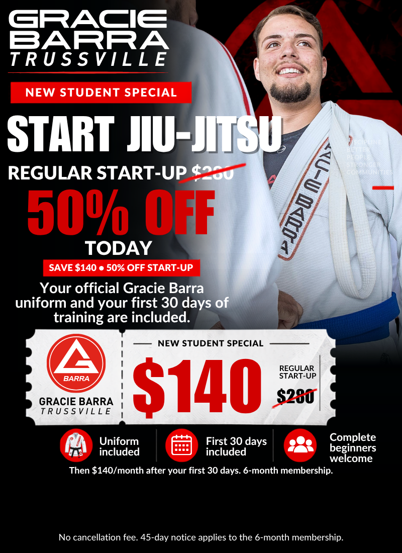 Gracie Barra Trussville New Student Special